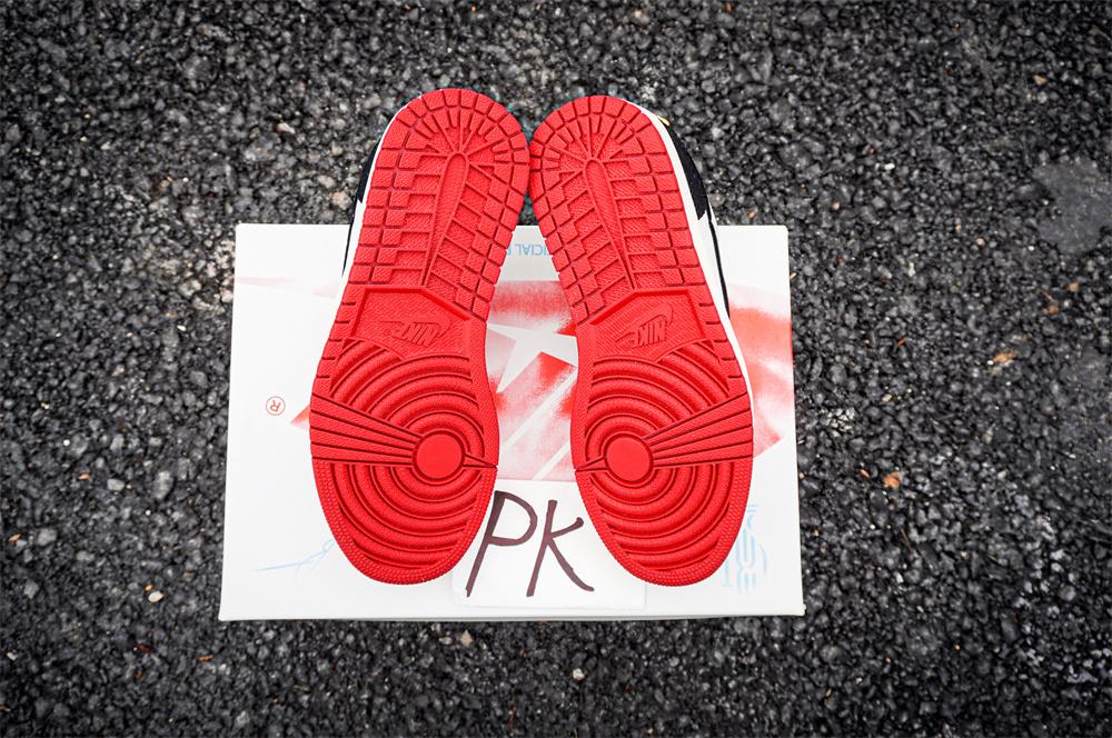 PK God Trophy Room X Jordan Air Jordan 1 Low OG "Away" retail materials ready to ship